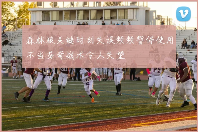 森林狼关键时刻失误频频暂停使用不当芬奇战术令人失望
